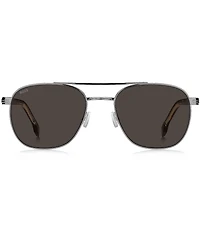 Hugo Boss Men's Boss1723 56mm Aviator Sunglasses