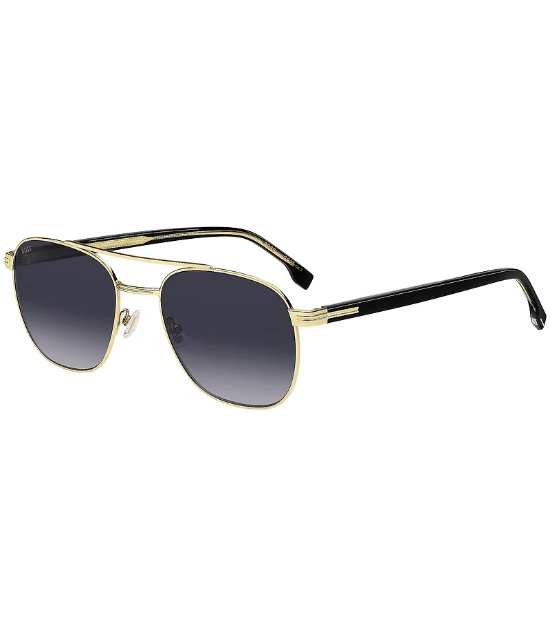 Hugo Boss Men's Boss1723 56mm Aviator Sunglasses