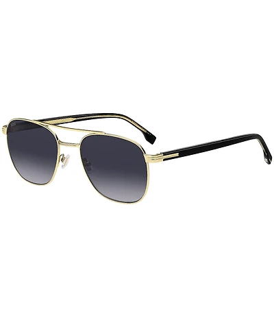 Hugo Boss Men's Boss1723 56mm Aviator Sunglasses