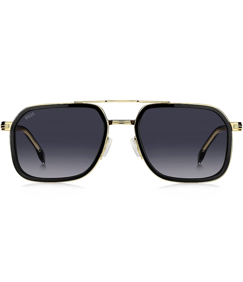 Hugo Boss Men's Boss1724 55mm Aviator Sunglasses
