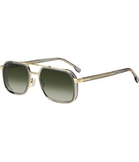 Hugo Boss Men's Boss1724 55mm Aviator Sunglasses