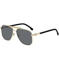 Hugo Boss Men's Boss1743 59mm Aviator Sunglasses
