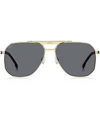 Hugo Boss Men's Boss1743 59mm Aviator Sunglasses