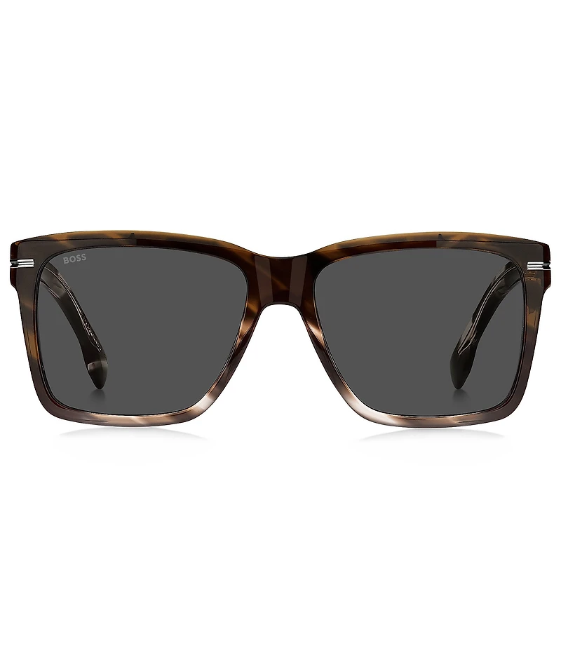 Hugo Boss Men's Boss1745 57mm Rectangle Sunglasses