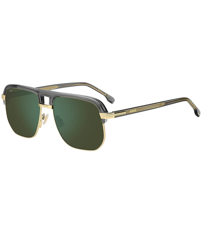 Hugo Boss Men's Boss1752 59mm Square Sunglasses