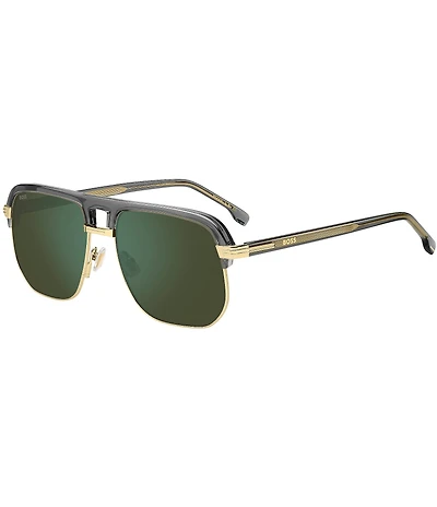 Hugo Boss Men's Boss1752 59mm Square Sunglasses