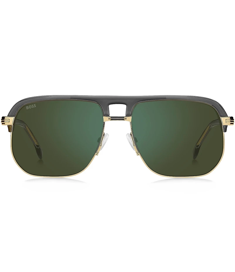 Hugo Boss Men's Boss1752 59mm Square Sunglasses