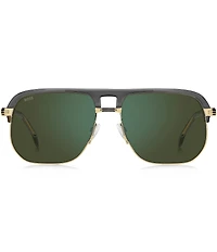 Hugo Boss Men's Boss1752 59mm Square Sunglasses
