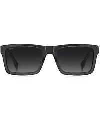 Hugo Boss Men's BOSS1983 56mm Rectangle Sunglasses