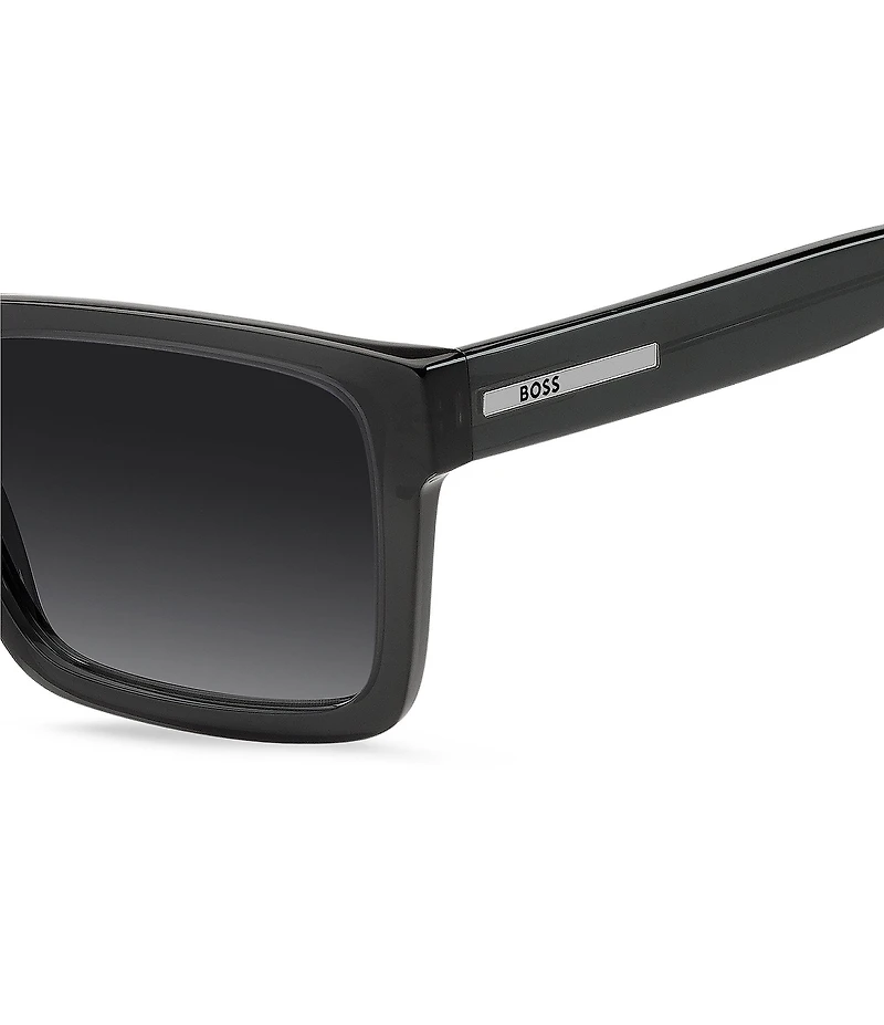 Hugo Boss Men's BOSS1983 56mm Rectangle Sunglasses