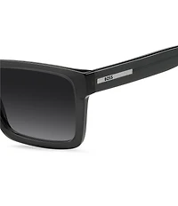 Hugo Boss Men's BOSS1983 56mm Rectangle Sunglasses