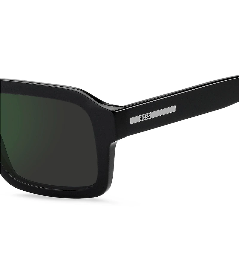 Hugo Boss Men's BOSS1984 54mm Rectangle Sunglasses
