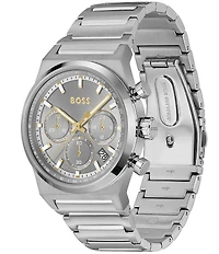 Hugo Boss Men's Candor Quartz Chronograph Stainless Steel Watch