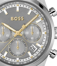 Hugo Boss Men's Candor Quartz Chronograph Stainless Steel Watch
