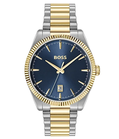 Hugo Boss Men's Cheswick 40mm Quartz Analog Stainless Steel Bracelet Watch
