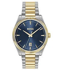 Hugo Boss Men's Cheswick 40mm Quartz Analog Stainless Steel Bracelet Watch