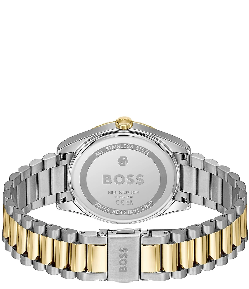 Hugo Boss Men's Cheswick 40mm Quartz Analog Stainless Steel Bracelet Watch