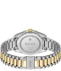 Hugo Boss Men's Cheswick 40mm Quartz Analog Stainless Steel Bracelet Watch