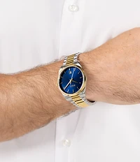 Hugo Boss Men's Cheswick 40mm Quartz Analog Stainless Steel Bracelet Watch