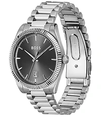 Hugo Boss Men's Cheswick 40mm Quartz Analog Stainless Steel Bracelet Watch
