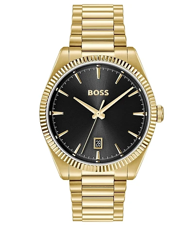 Hugo Boss Men's Cheswick 40mm Quartz Analog Stainless Steel Bracelet Watch