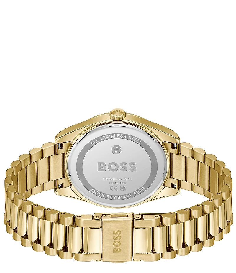 Hugo Boss Men's Cheswick 40mm Quartz Analog Stainless Steel Bracelet Watch