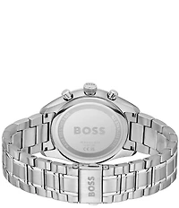 Hugo Boss Men's Grand Prix Quartz Chronograph Stainless Steel Bracelet Watch