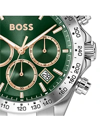 Hugo Boss Men's Hero 2.0 Quartz Chronograph Stainless Steel Bracelet Watch