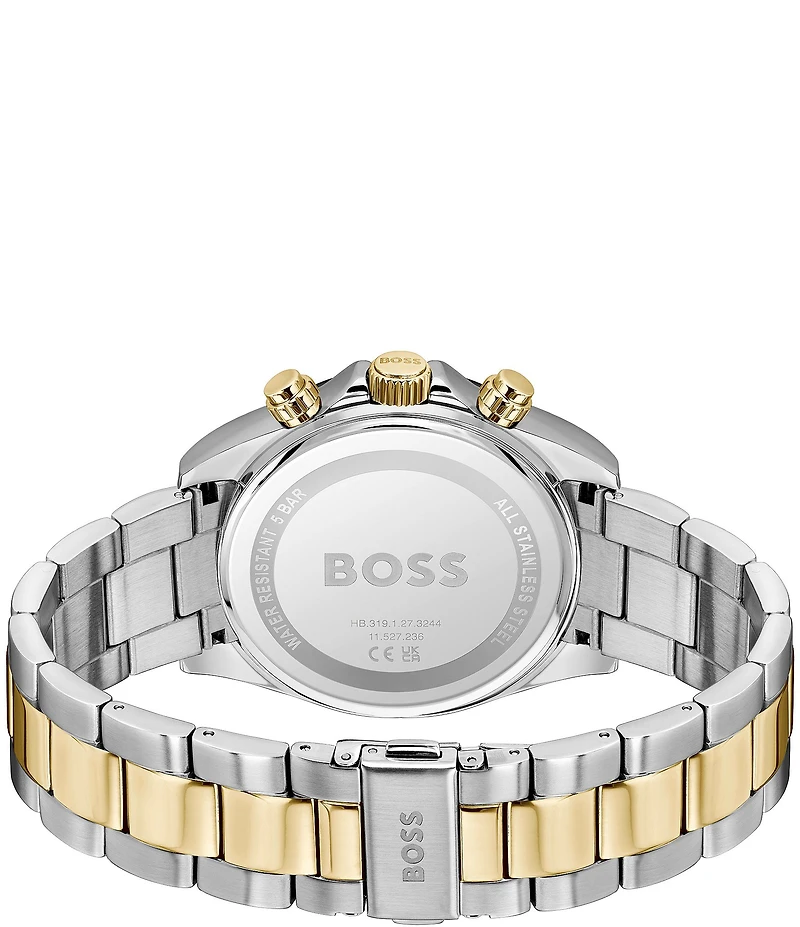 Hugo Boss Men's Hero 2.0 Quartz Chronograph Stainless Steel Bracelet Watch