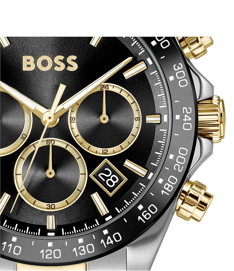 Hugo Boss Men's Hero 2.0 Quartz Chronograph Stainless Steel Bracelet Watch