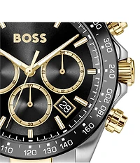 Hugo Boss Men's Hero 2.0 Quartz Chronograph Stainless Steel Bracelet Watch