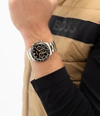 Hugo Boss Men's Hero 2.0 Quartz Chronograph Stainless Steel Bracelet Watch