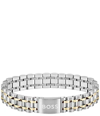 Hugo Boss Men's Owan Stainless Steel Link Chain Bracelet