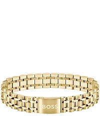Hugo Boss Men's Owan Stainless Steel Link Chain Bracelet