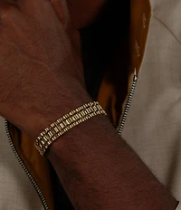 Hugo Boss Men's Owan Stainless Steel Link Chain Bracelet