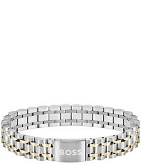 Hugo Boss Men's Owan Stainless Steel Link Chain Bracelet
