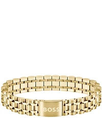 Hugo Boss Men's Owan Stainless Steel Link Chain Bracelet