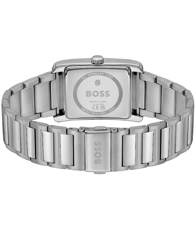 Hugo Boss Men's Principle 30.5mm Multifunction Stainless Steel Bracelet Watch