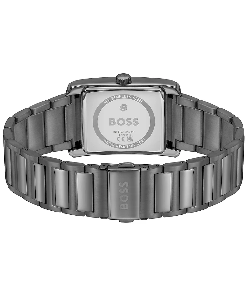 Hugo Boss Men's Principle 30.5mm Multifunction Stainless Steel Bracelet Watch