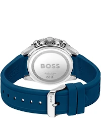 Hugo Boss Men's Runner Quartz Chronograph Silicone Strap Watch