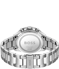 Hugo Boss Men's Runner Quartz Chronograph Stainless Steel Bracelet Watch