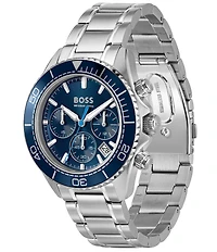 Hugo Boss Men's Sealiner 41mm Quartz Chronograph Stainless Steel Bracelet Watch