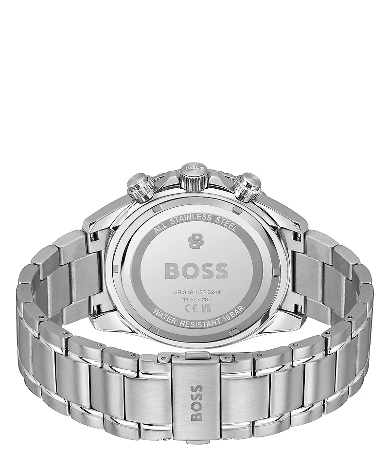 Hugo Boss Men's Sealiner 41mm Quartz Chronograph Stainless Steel Bracelet Watch