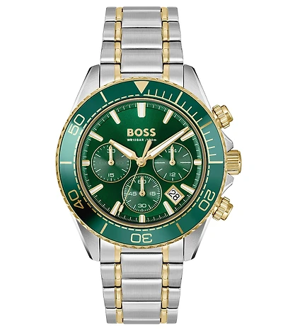 Hugo Boss Men's Sealiner 41mm Quartz Chronograph Stainless Steel Bracelet Watch