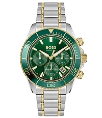 Hugo Boss Men's Sealiner 41mm Quartz Chronograph Stainless Steel Bracelet Watch