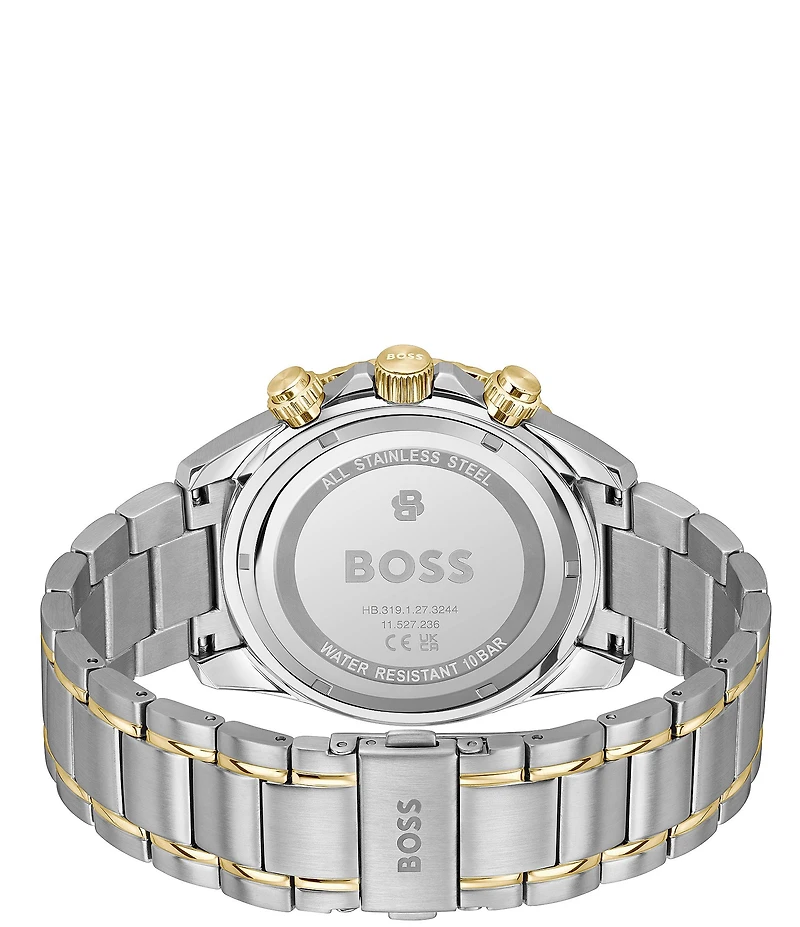 Hugo Boss Men's Sealiner 41mm Quartz Chronograph Stainless Steel Bracelet Watch