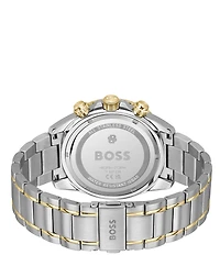 Hugo Boss Men's Sealiner 41mm Quartz Chronograph Stainless Steel Bracelet Watch