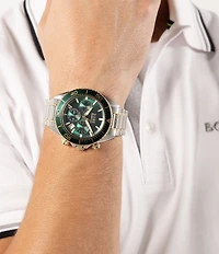 Hugo Boss Men's Sealiner 41mm Quartz Chronograph Stainless Steel Bracelet Watch