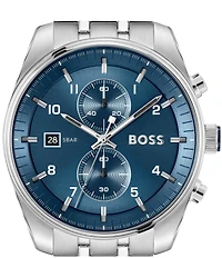 Hugo Boss Men's Skytraveller Quartz Chronograph Stainless Steel Bracelet Watch