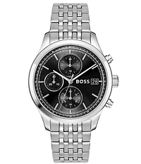 Hugo Boss Men's Stratus Quartz Chronograph Stainless Steel Bracelet Watch